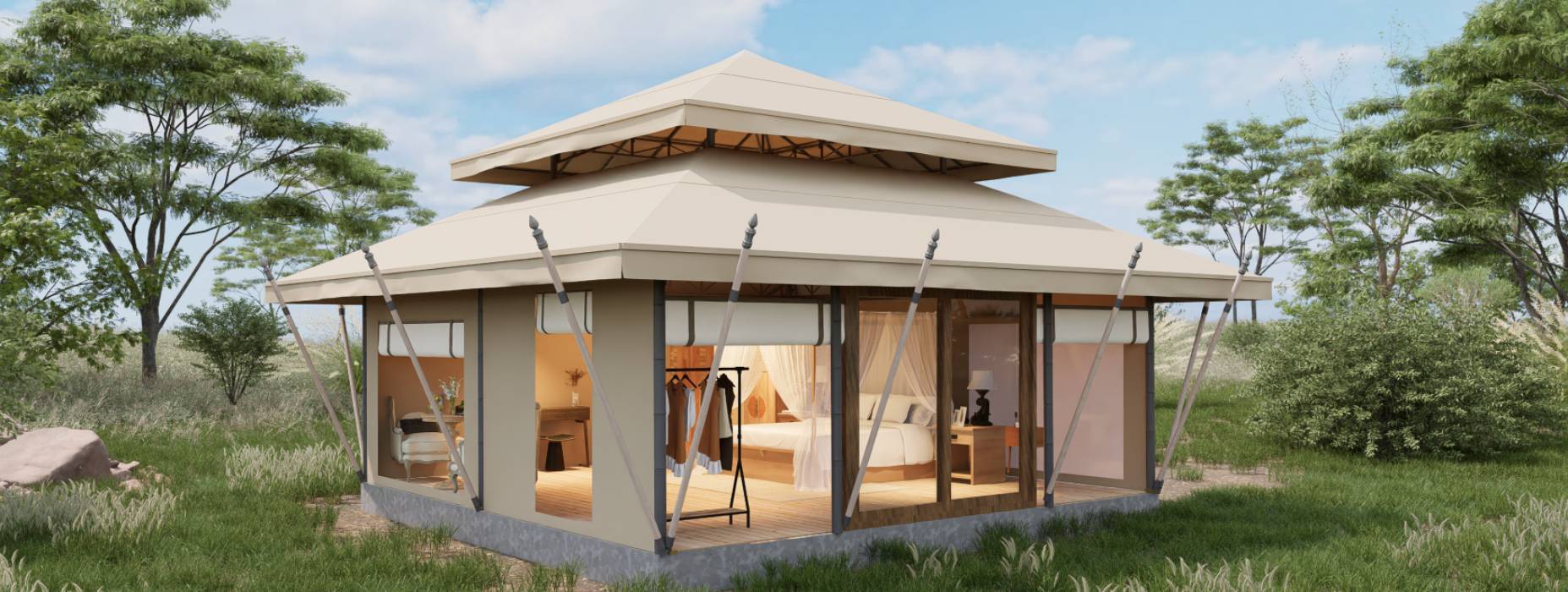 西山区户外野奢帐篷